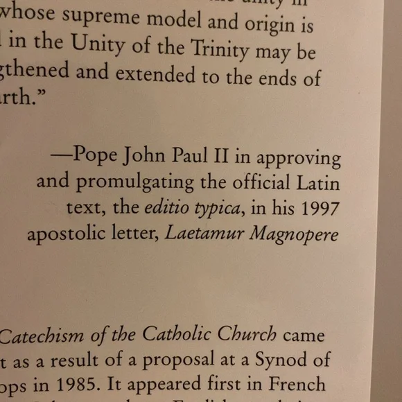 📕 Catechism of the Catholic Church Book - 2nd Edition - Picture 10 of 15